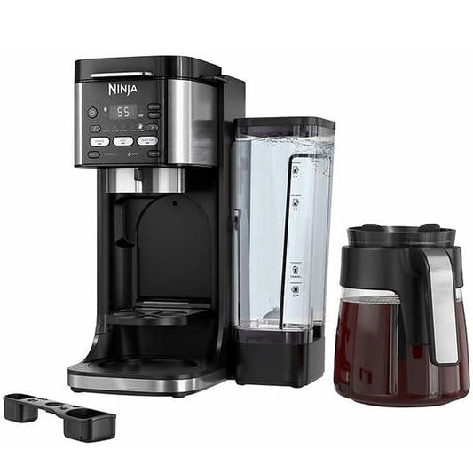 Restored Ninja CFP105 DualBrew Hot & Iced Coffee Maker Black (Refurbished)