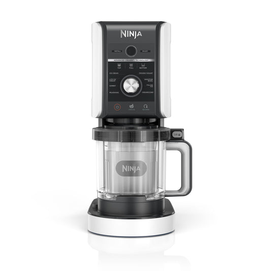 Ninja CREAMi MAX 24 Oz, 9-in-1 Ice Cream & Frozen Treat Maker- Black/White