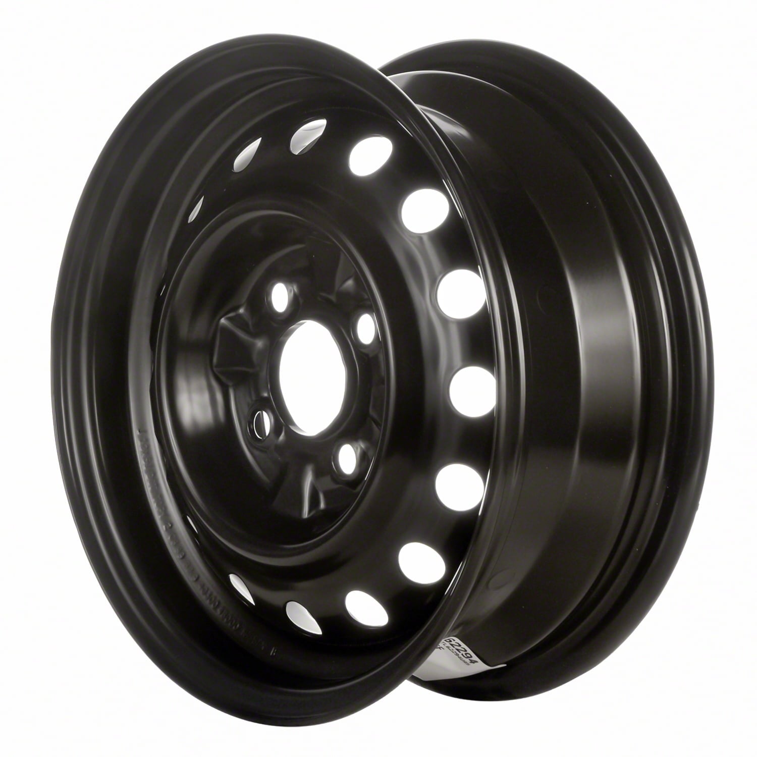 Nissan Fits NX Sentra 200SX Wheel 1991-1999 13" Factory OEM Black 62294U45