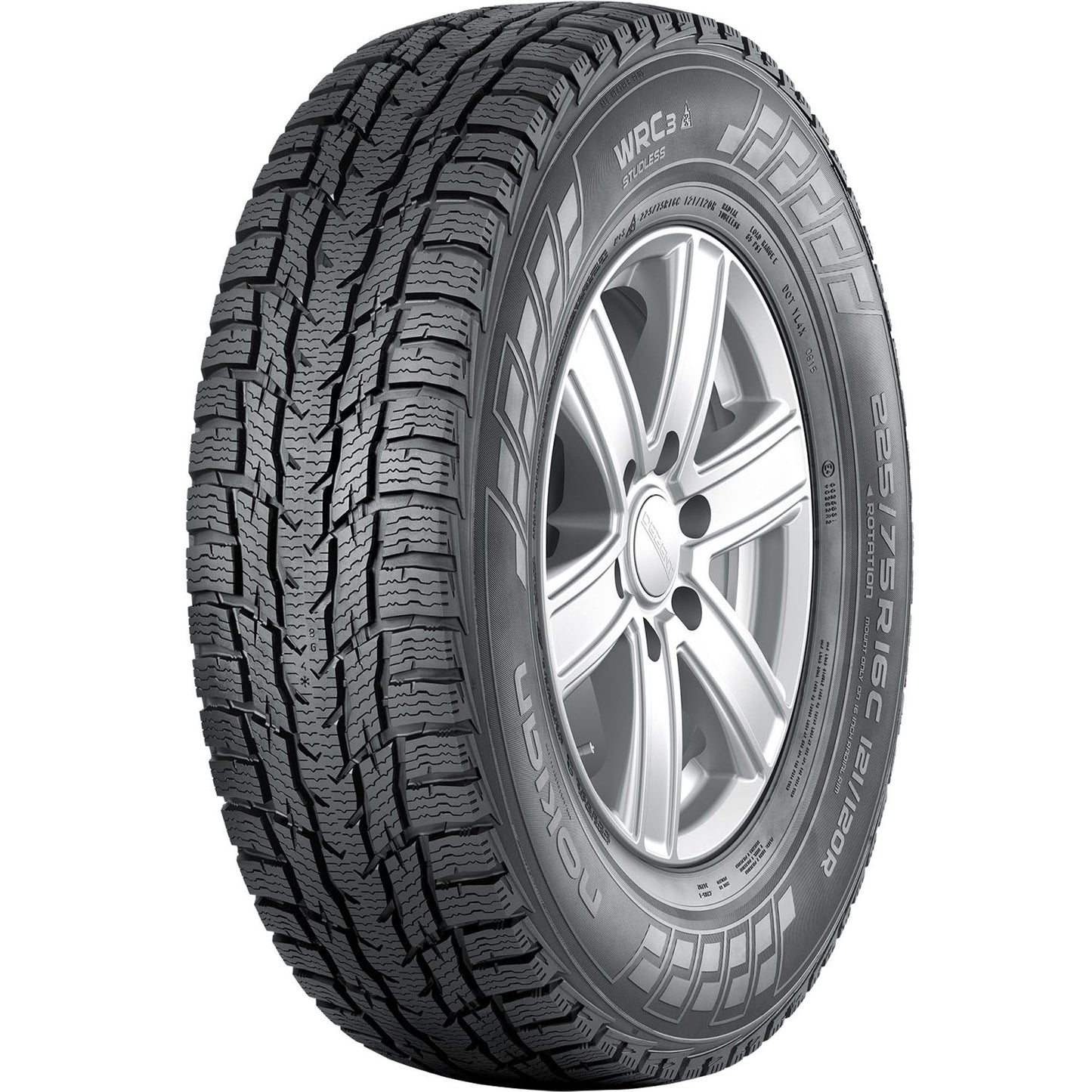 Nokian WR C3 All Weather 195/75R16C 107/105S D Light Truck Tire