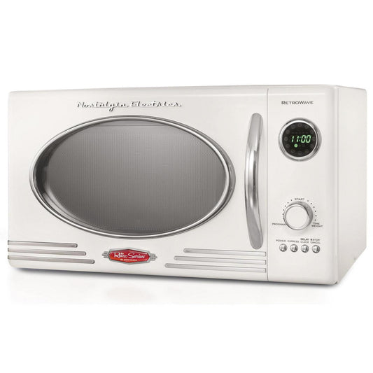 Nostalgia Retro 19  0.9 cu ft. 800-Watt Countertop Microwave Oven
