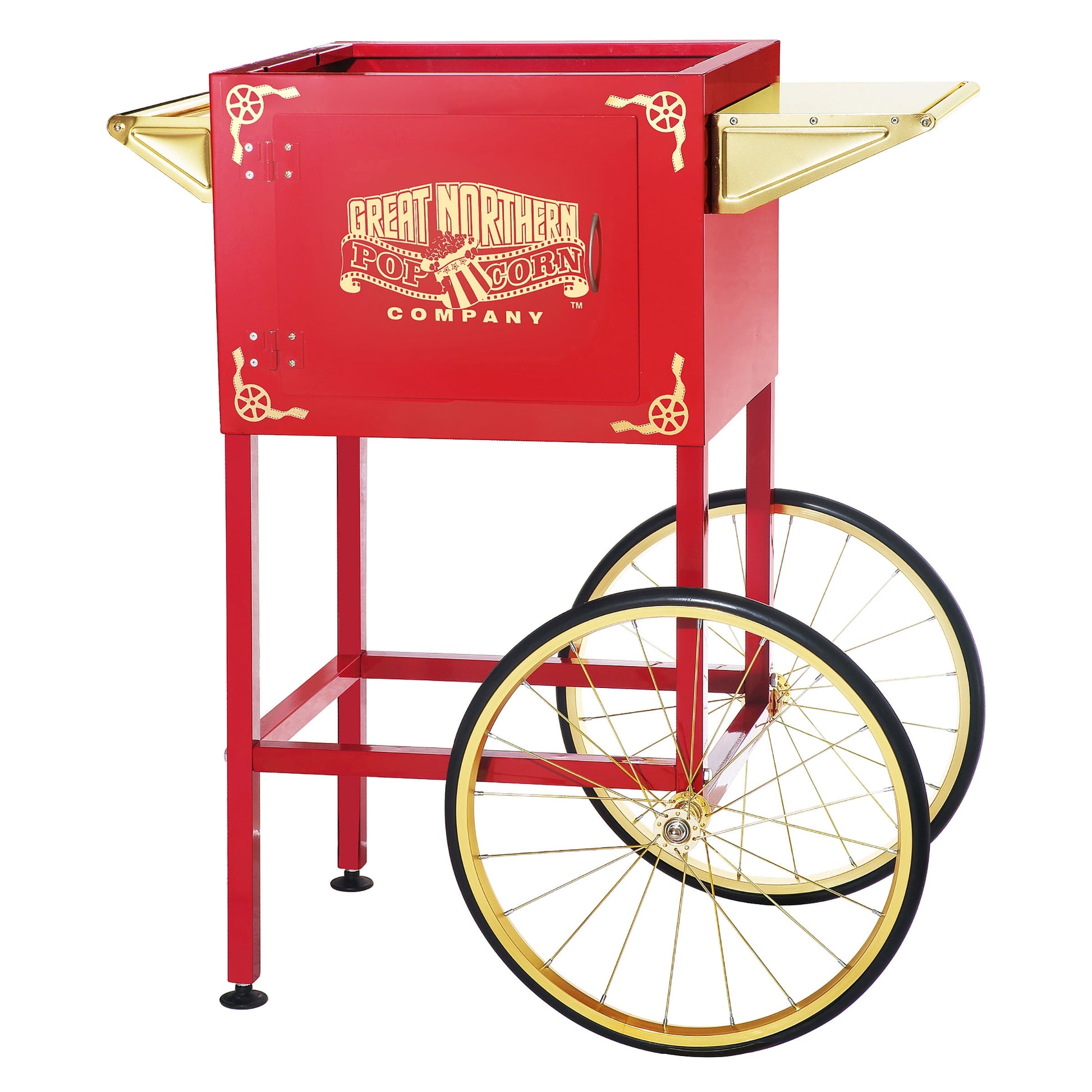 Popcorn Cart for 8 Ounce Popcorn Machines - Red