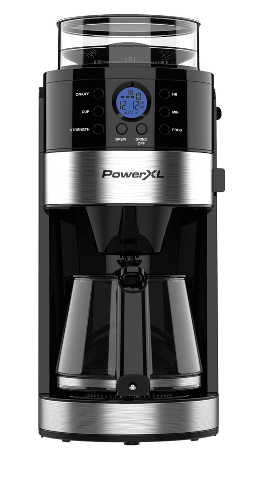 PowerXL Smart Brew Black 10-Cup Coffee Maker