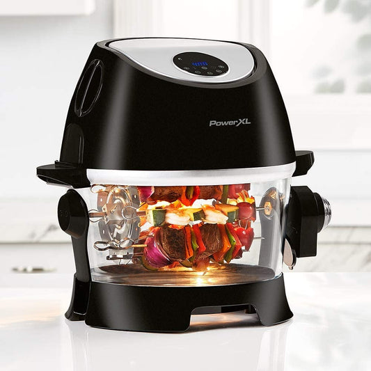 PowerXL Turbo 10 qt Air Fryer, Black - LED Digital Touchscreen