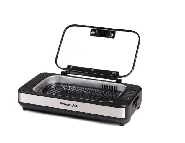 PowerXL Smokeless Grill Elite, AirFlow Technology, Smoke Capture Fan