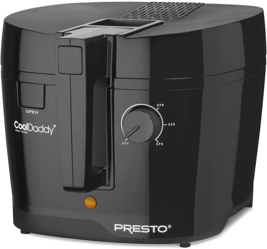 Presto CoolDaddy Deep Fryer 6 Cup 1500 Watts Home Cooking