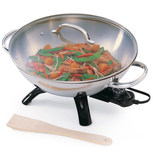 Presto Stainless Steel Electric Wok 05900
