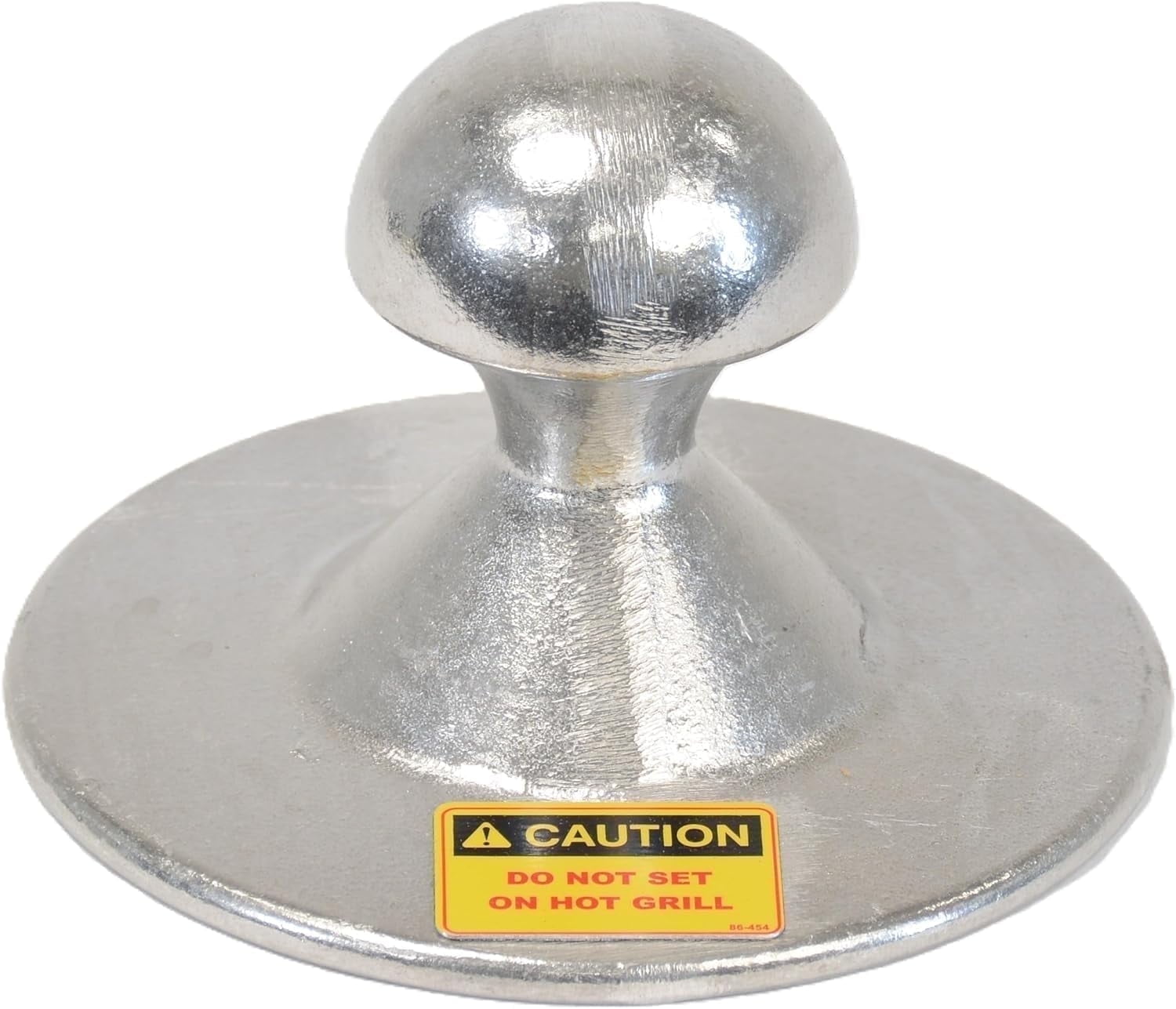 Prince Castle Stainless Steel Grill Press Searing Tool, Round