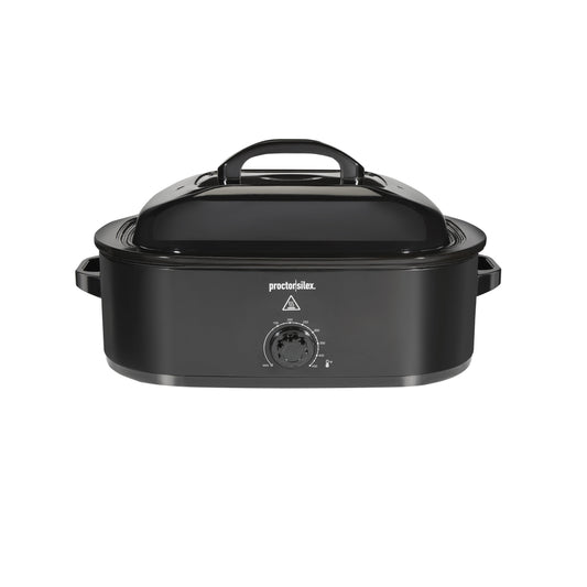 Proctor Silex Electric Roaster Oven with Self-Basting Lid, Black, 18 Quarts, 32211