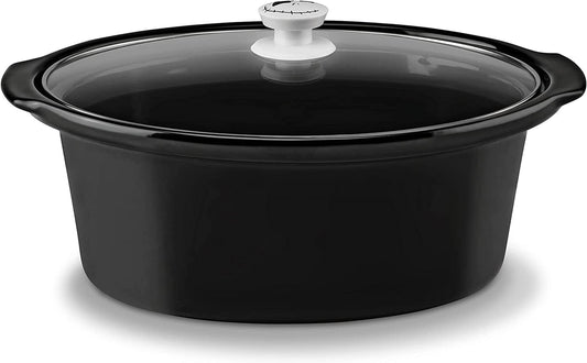 Quart Slow Cooker - Whimsical Kitchen Appliance with Dishwasher-Safe Insert