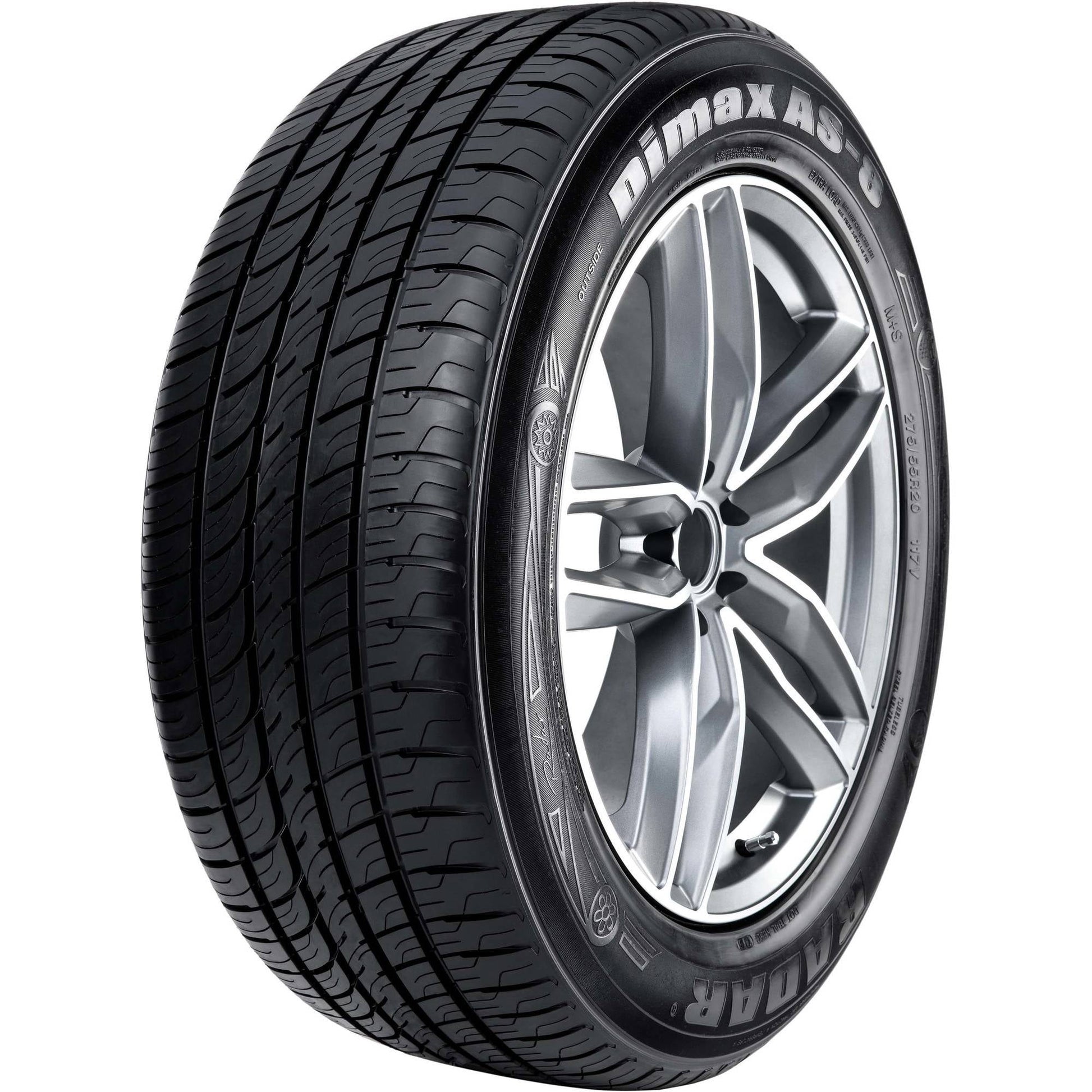 Radar Dimax AS-8 225/45 17 Tire Fits: 2017-19 Chevrolet Cruze Diesel, 2021 Toyota Corolla S