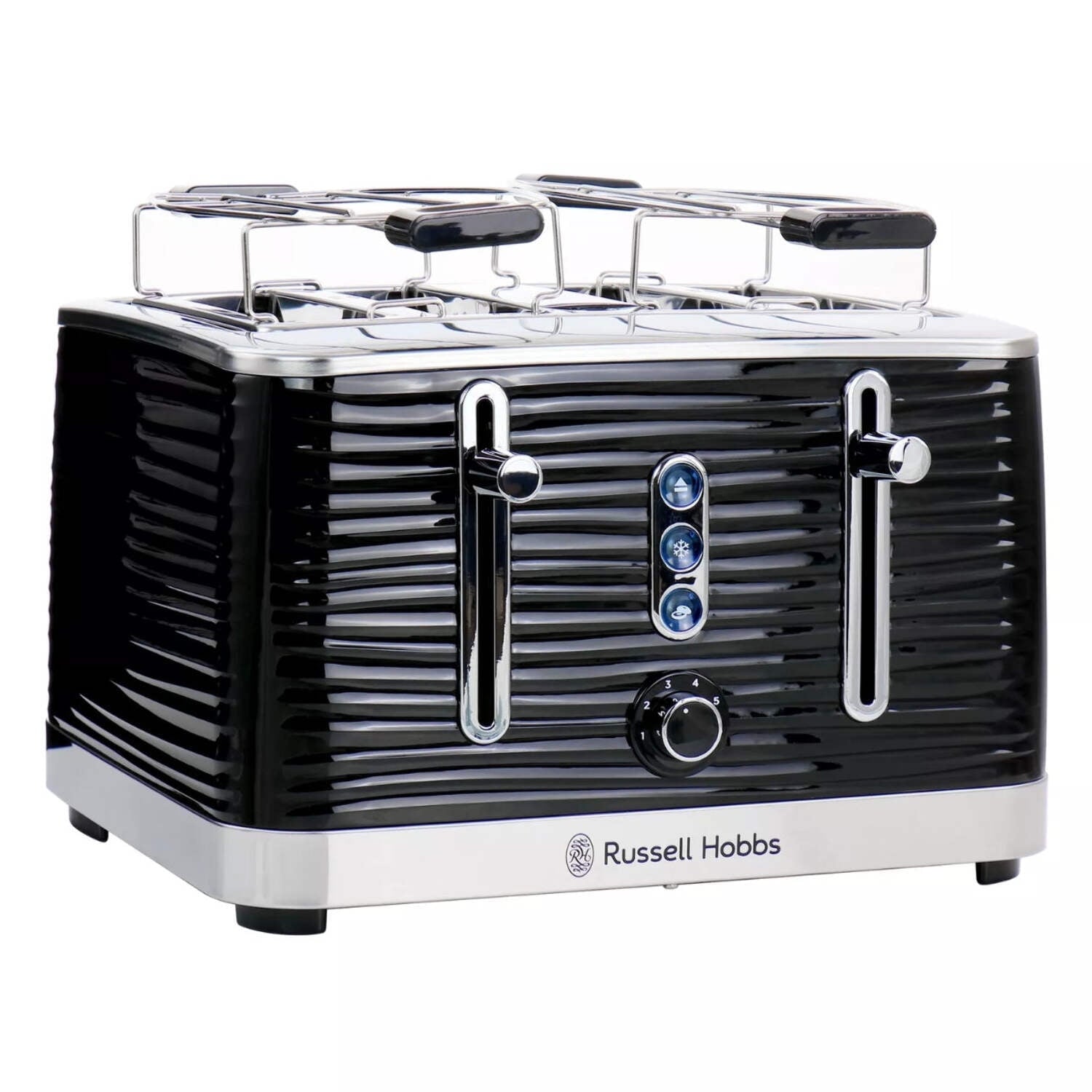 Russell Hobbs Coventry™ 4-Slice Toaster, Black, TR9450BR