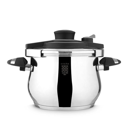 Serenk 6 Qt Stainless Steel Stovetop Pressure Cooker