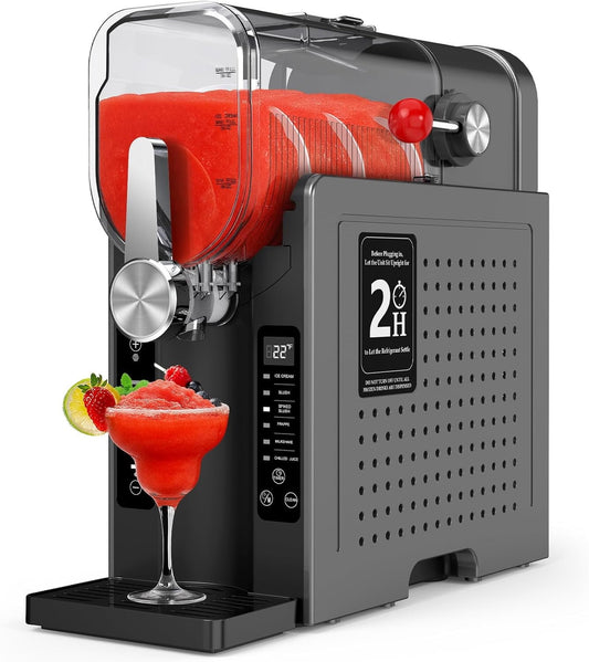 Slushie Machine for Home – 70oz Frozen Drink Maker with 6 Presets, No Ice Needed