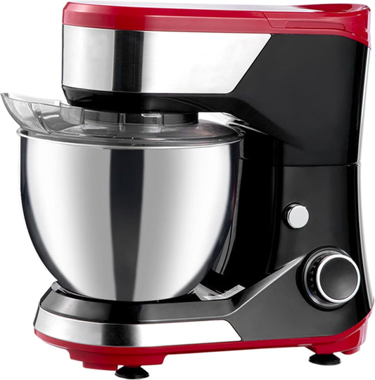 Stand Mixer, 5.3QT Stainless Steel Bowl 12 Speeds Electric Kitchen Moxer with Dough Hook, Whisk, Beater for Most Home Cooks