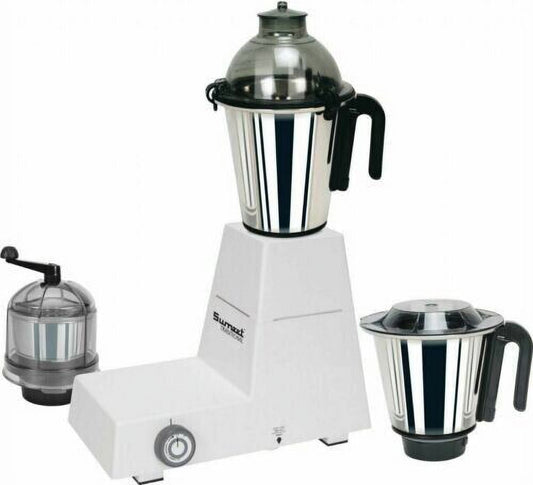 Sumeet 110V Traditional Indian Mixer Grinder, 750 Watt Motor White Color