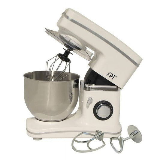 Sunpentown MM-106WA 8-Speed Stand Mixer, White