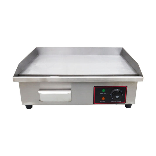 Techtongda Electric Flat Grill Cooking Griddle Grill Griddle Heating Teppanyaki Electric Heating