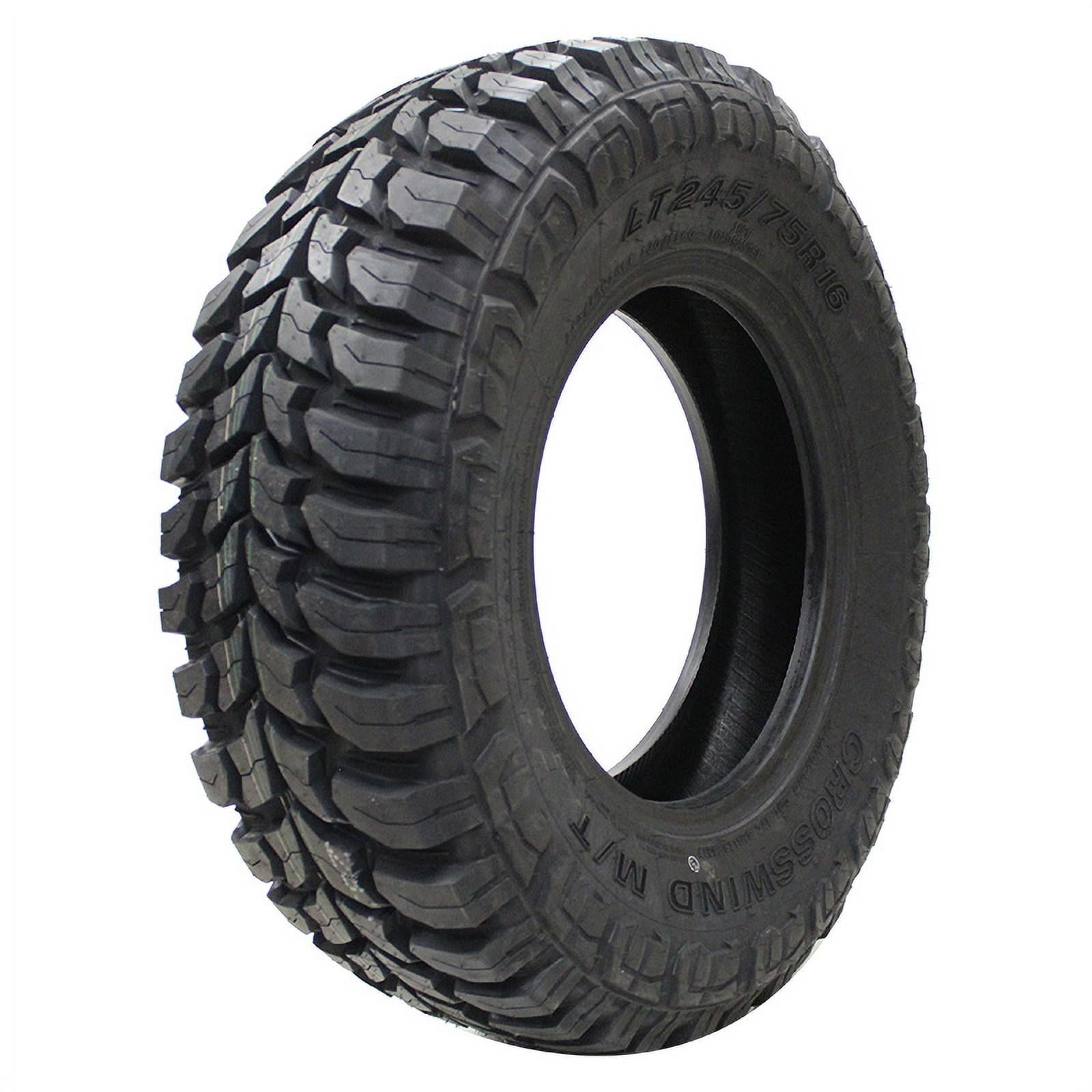 Crosswind M/T Mud Terrain LT245/75R16 120/116Q E Light Truck Tire