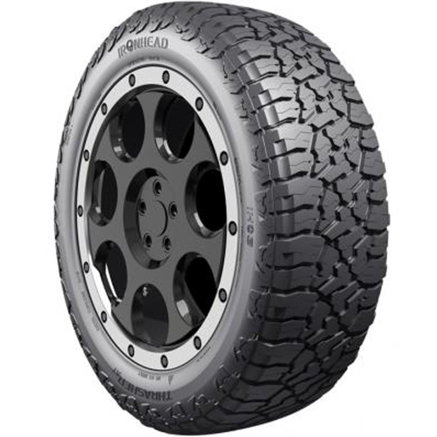 Tire Ironhead Thrasher AT IH03 LT 245/75R16 Load E 10 Ply A/T All Terrain Fits: 2015 Toyota Tacoma TRD Pro, 1995-2002 Chevrolet Tahoe LT