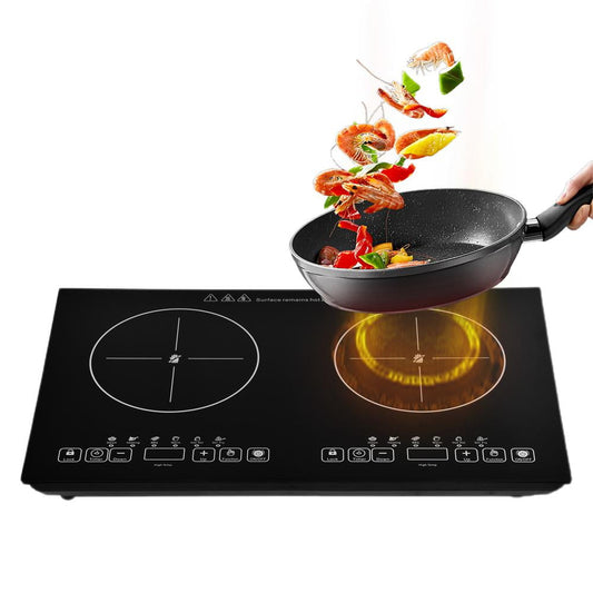 VAHIGCY Electric Ceramic Stove 110 Volt Kitchen Stove with Touch Control High-Power Countertop Electric Cooking Stove for High-Temperature Cookware well made