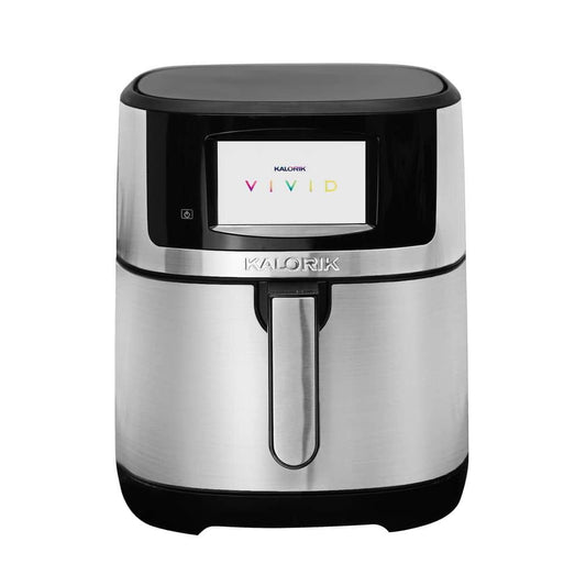 VIVID 7 qt. Stainless Steel Air Fryer with Full Color Display