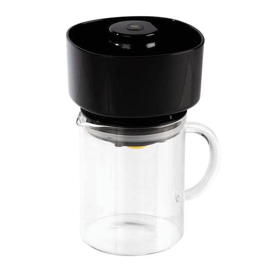 VacOne Coffee Air Brewer - Hot Coffee & Fast Cold Brew Maker - Single Serve Coffee Maker 2-in-1 Battery Powered