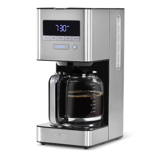 Vinci RDT Elite Coffee Maker | Spinning Brewhead | 12-Cup Coffee Machine