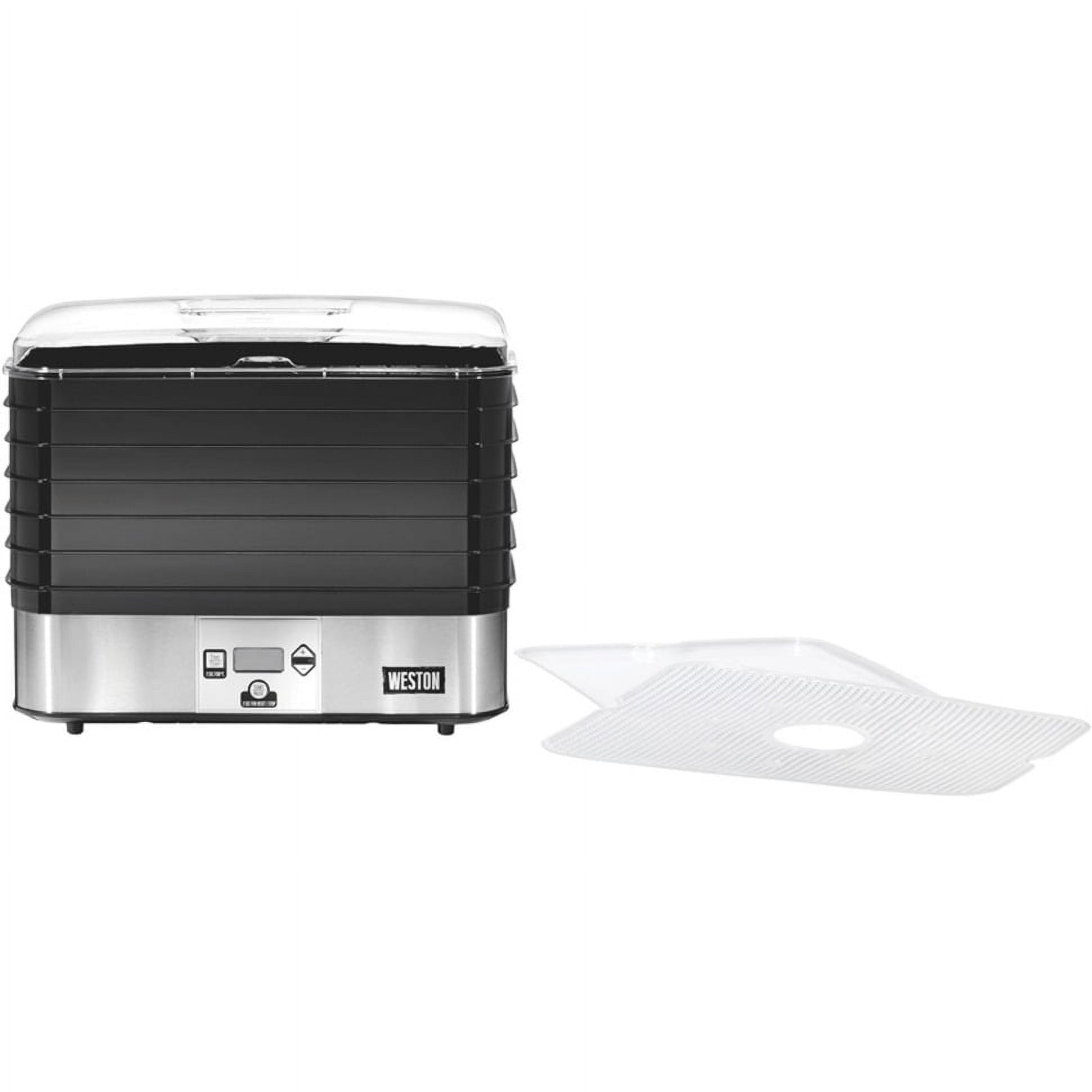 Weston 6 Tray Digital Food Dehydrator Plus, 75-0450-W