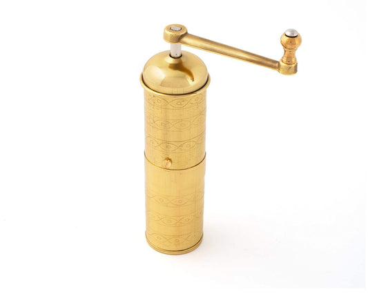 Zassenhaus Mocha Coffee Grinder / Mill HAVANNA, Polished Brass - #041002