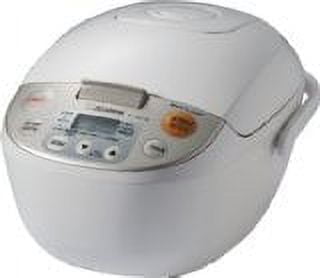 Zojirushi NL-AAC10CA 5.5 Cup (Uncooked) Micom Rice Cooker & Warmer, Beige, Made in Japan