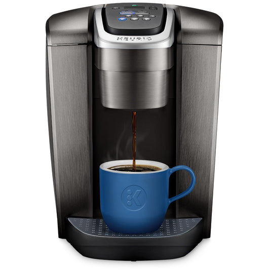 Open Box Keurig K-Elite Single-Serve K-Cup Pod Coffee Maker, Brushed Slate
