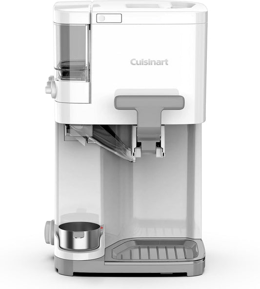 Restored Cuisinart Mix It In Soft Serve Ice Cream Maker White (Refurbished)