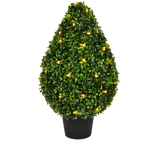 Vickerman Artificial 24" High X 15" Wide Boxwood Teardrop