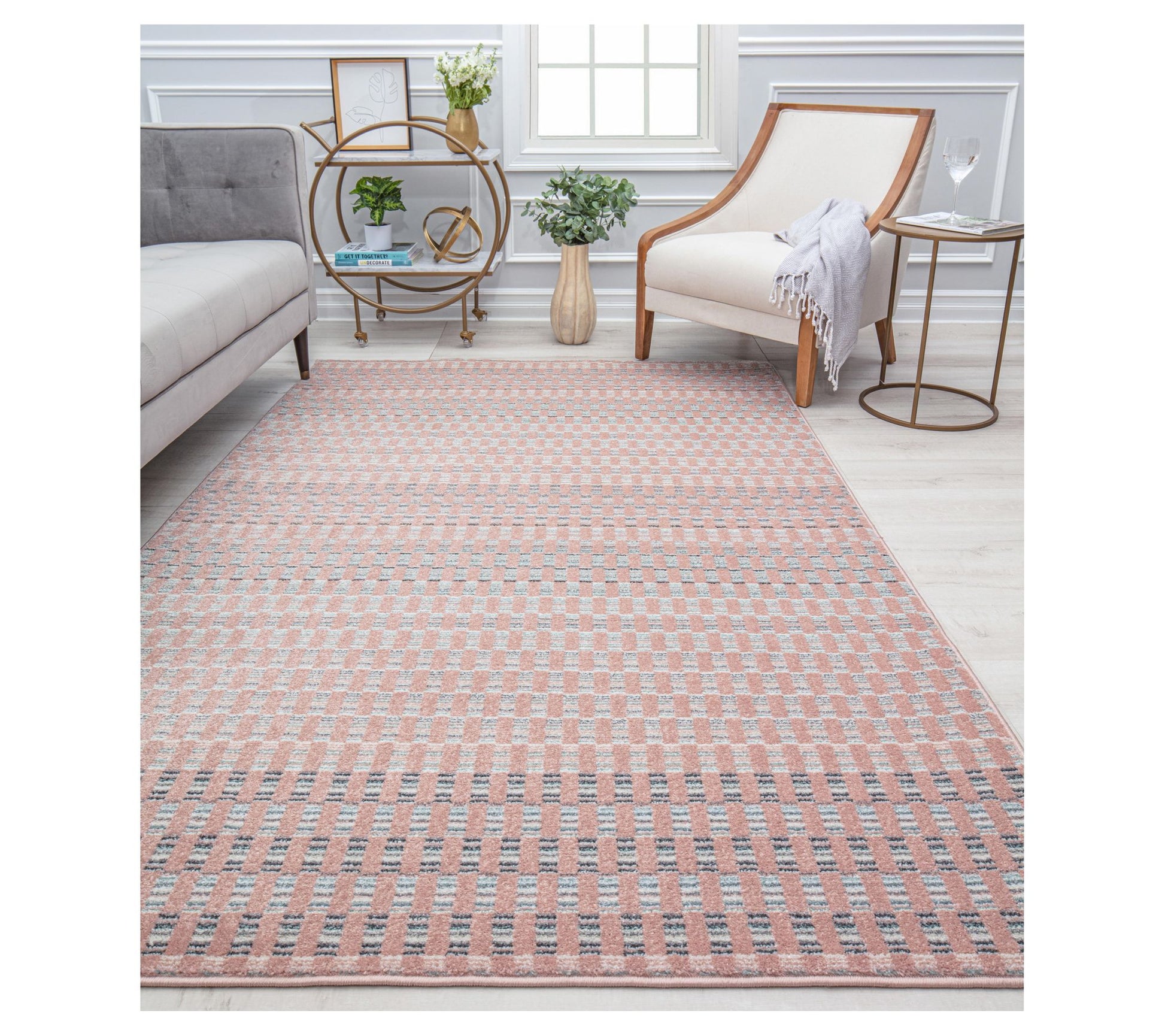 Isaac Mizrahi Jaxon Uncheckered 8' x 10' Area R ug