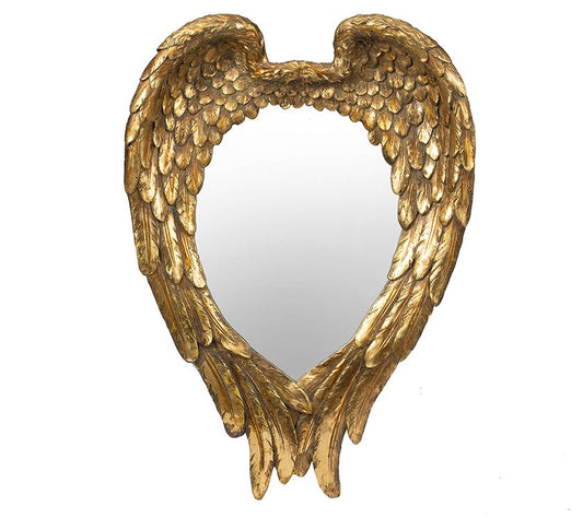 Held by an Angel Mirror by Valerie