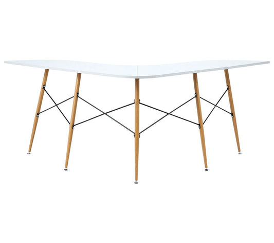 Teamson Home Quinn L-Shaped Corner Desk