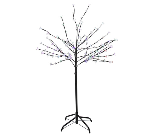 Northlight 4' Lighted Cherry Blossom Flower Tree