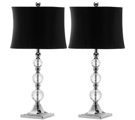 Safavieh Set of 2 Maeve Crystal Ball Lamps