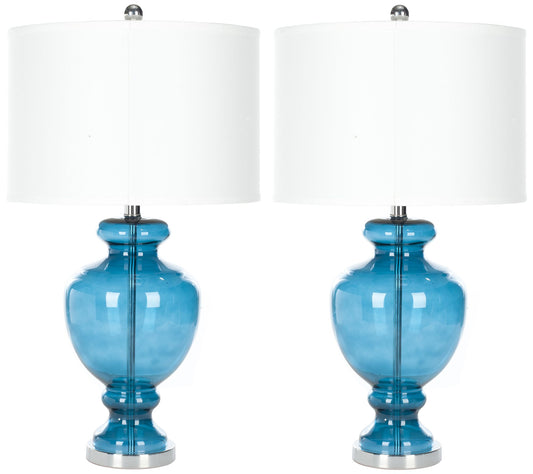 Safavieh Set of 2 Morocco Glass Lamps