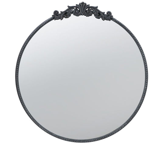 Vintage 30"Diam Round Mirror by Valerie