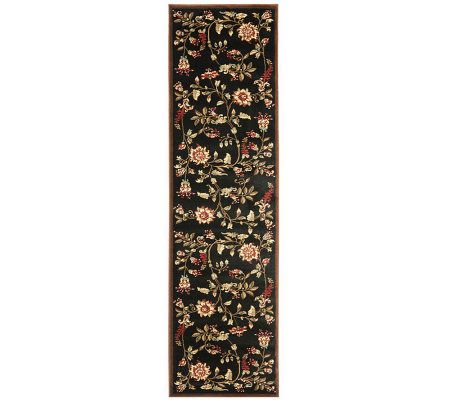 Lyndhurst Floral Swirl Power Loomed 2'3" x 16'Runner