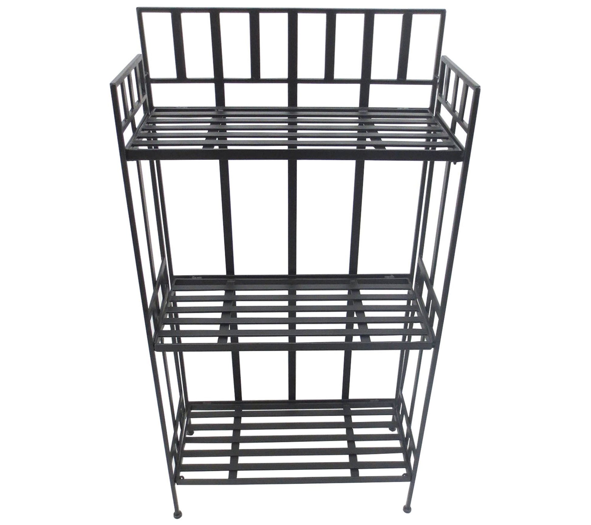 Iron Three-Tier Shelf by Santa's Workshop