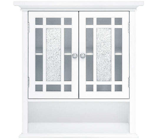 Teamson Home Windsor Removable Wall Cabinet, White