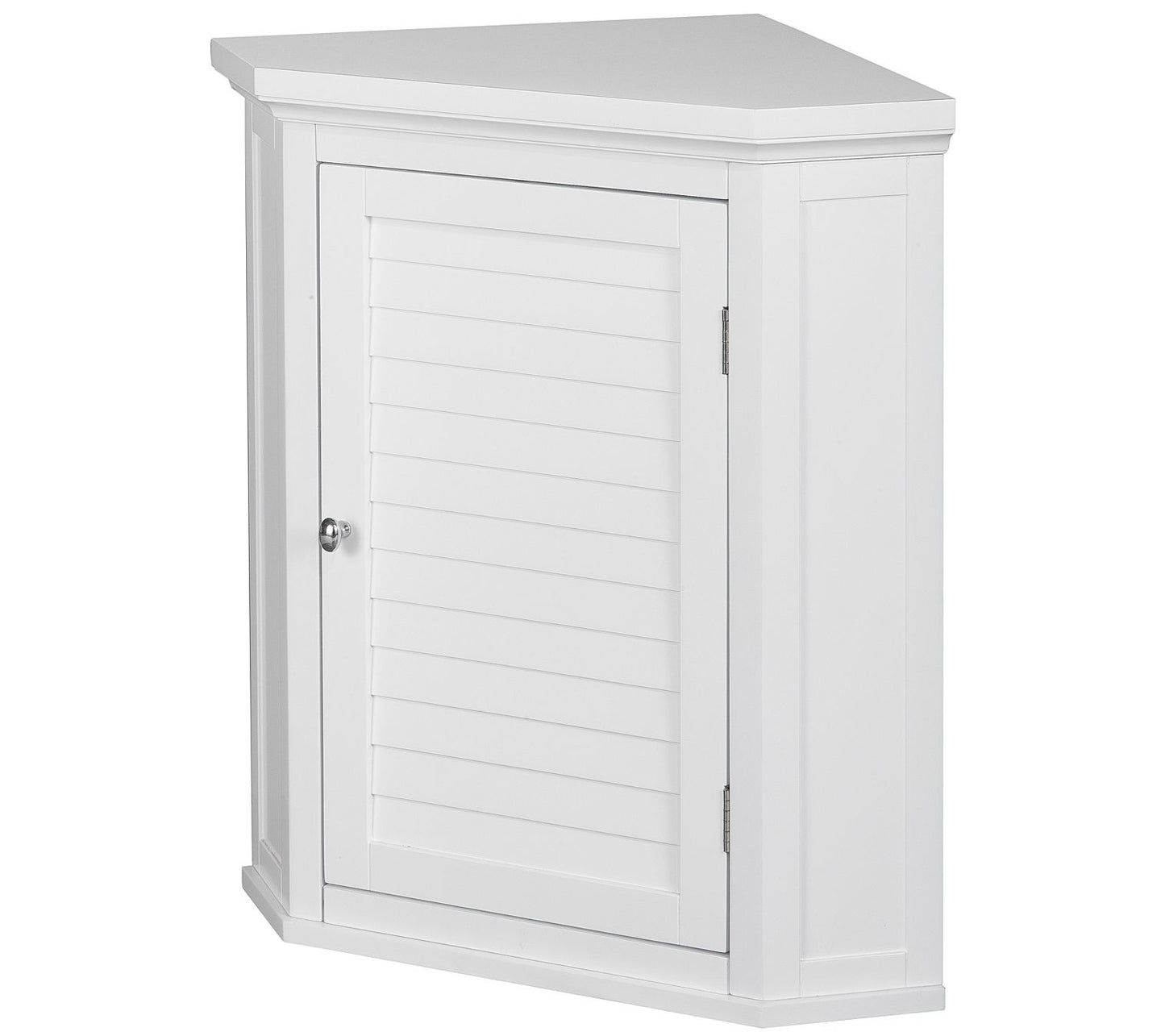 Teamson Home Wooden Corner Removable Cabinet White