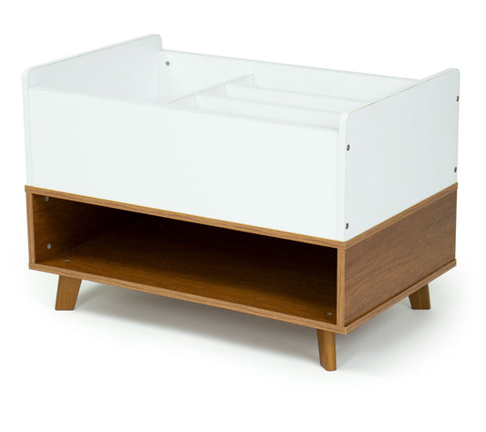 Humble Crew Bookshelf & Caddy with Toy Storage