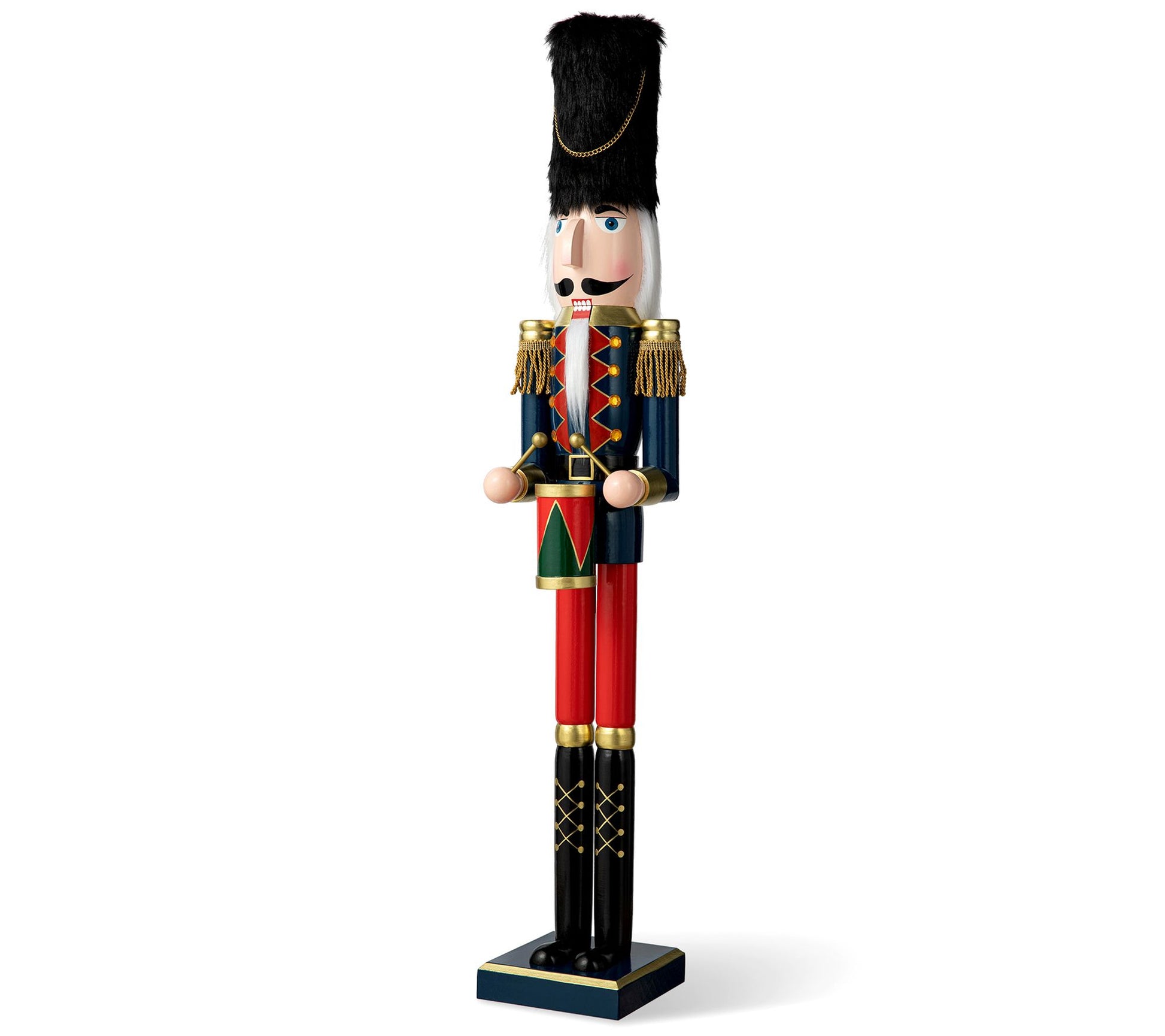 Glitzhome 36" Indoor Outdoor Christmas Drummertcracker