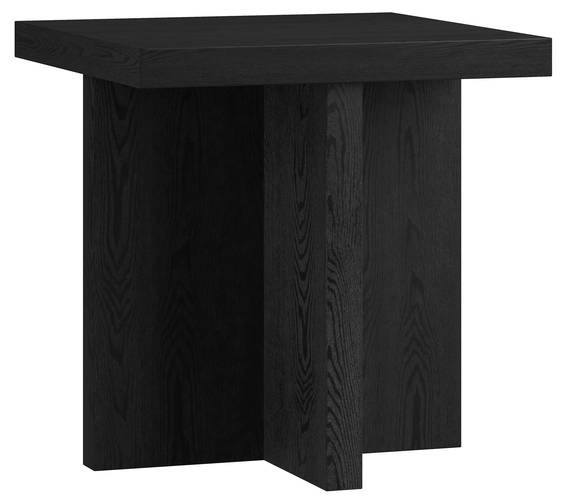 Hudson & Canal Elna 22" Wide Square Side Table