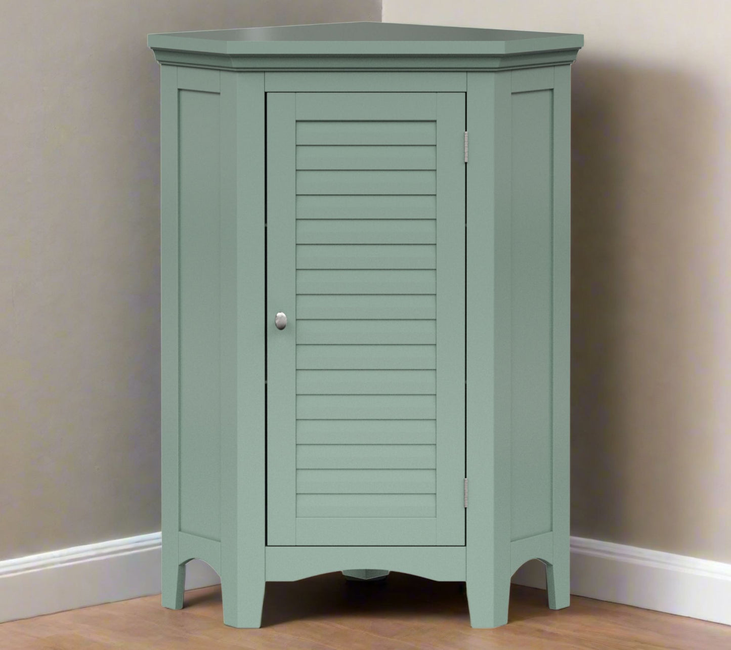 Teamson Home Glancy Corner Floor Cabinet
