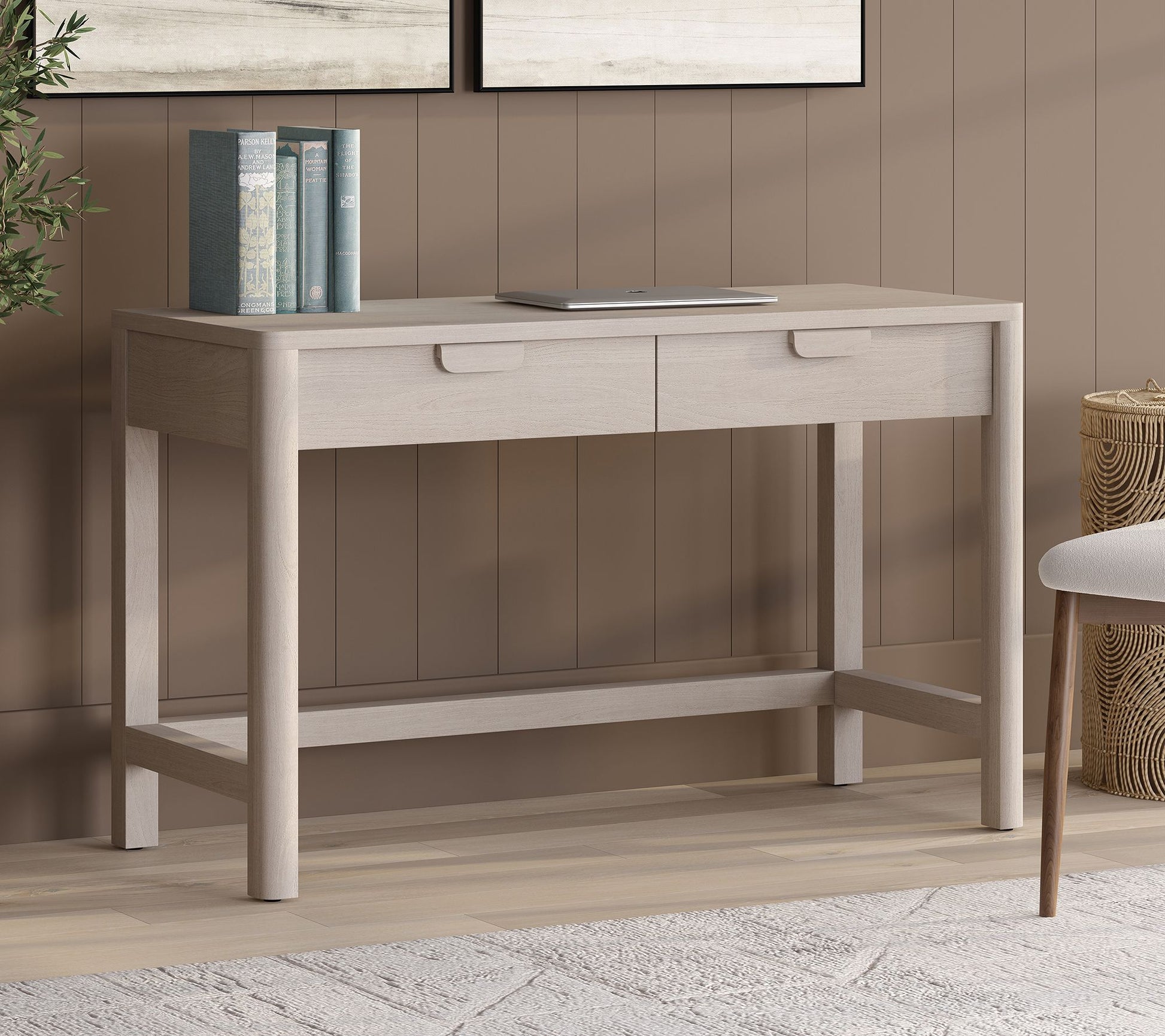 Hudson&Canal Fern 48" Wide Rectangular Desk